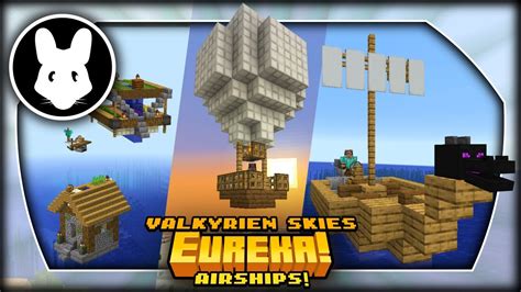Eureka Airships Valkyrien Skies Bit By Bit Minecraft Mod 1 16 Interactable Airships