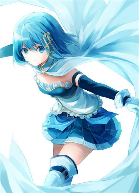 Anime Anime Magical Girl Anime Blue Anime