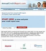 Pictures of Free Credit Report From All Bureaus