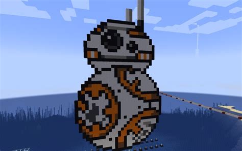 Bb8 Star Wars Pixel Art Schematic Creation 17555