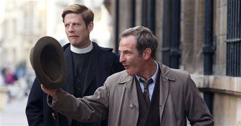 Grantchester Stars James Norton And Robson Green Were Back In Cambridge