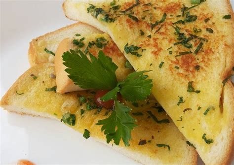 Resep roti bolu pisang coklat keju. Resep Garlic Bread Roti Tawar oleh Afia Kn. - Cookpad