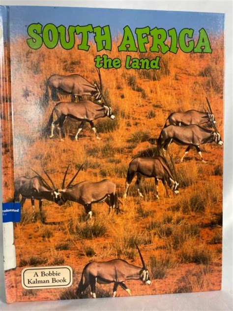 south africa the land a bobbie kalman book 5 25 picclick