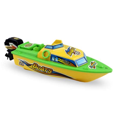 3 Pcs High Speed Electric Toy Boat Plastic Launch Children Toy