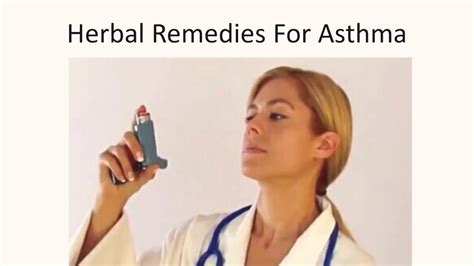 Asthma Herbal Remedies Youtube