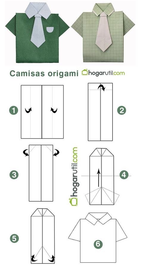 Cómo Hacer Una Camisa De Origami O Papiroflexia Artofit