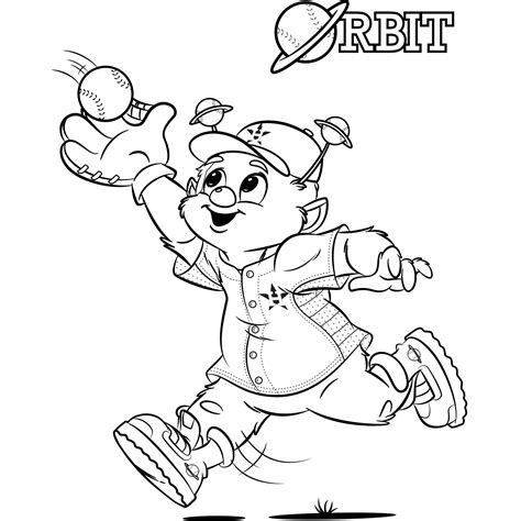 Houston Astros Coloring Pages Coloring Home
