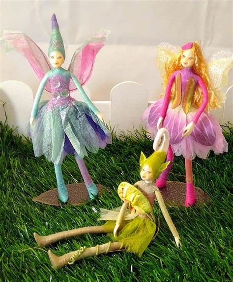 Fairy Fairy Figurine Fairy Doll Ornament Etsy Fairy Dolls Fairy