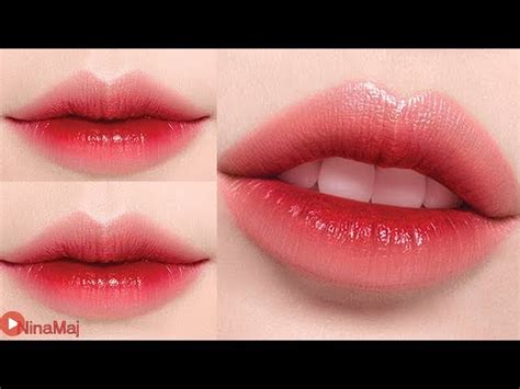 Korean Red Lips Makeup Tutorial