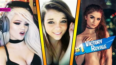 Top Hottest Fortnite Streamers Of All Time Fap Tribute Youtube