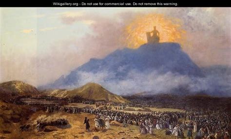 Moses On Mount Sinai Jean LÃ©on GÃ©rÃ´me The
