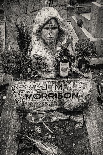 Jim Morrisons Grave Paris Sonic Editions