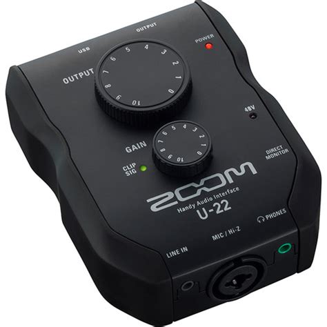 Zoom U 22 Usb Mobile Recording And Performance Interface Curven Store
