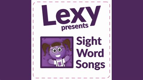 Sight Word Song Youtube