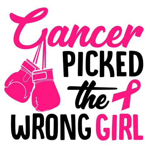 Cancer Picked The Wrong Girl Bitchin Tees
