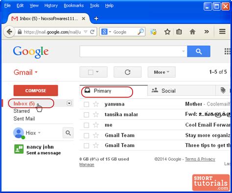 Open Email In Gmail