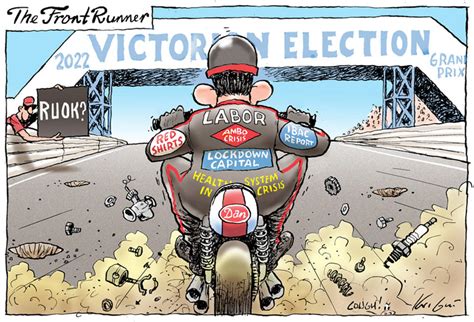 2022 Victorian Election Australian Political Cartoon Knight Cartoons