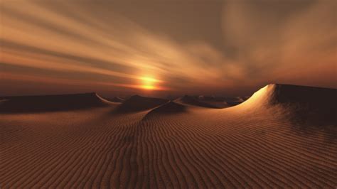 Sunset Desert Wallpaper 1920x1080 57077 Baltana