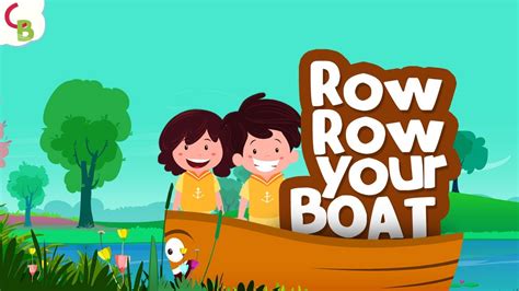 Row Row Row Your Boat Song With Lyrics Popular Nursery Rhymes And