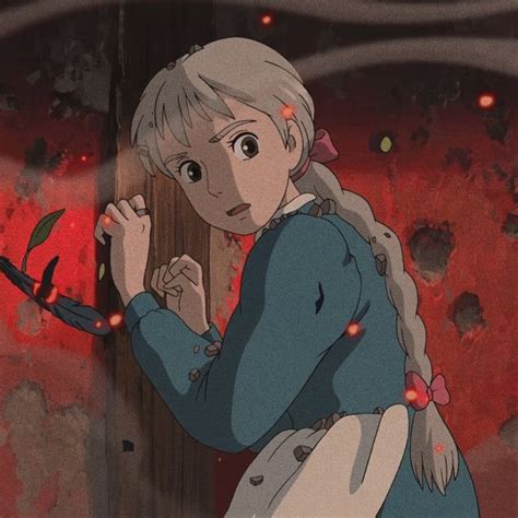 Sophie Hatter Studio Ghibli Art Howls Moving Castle