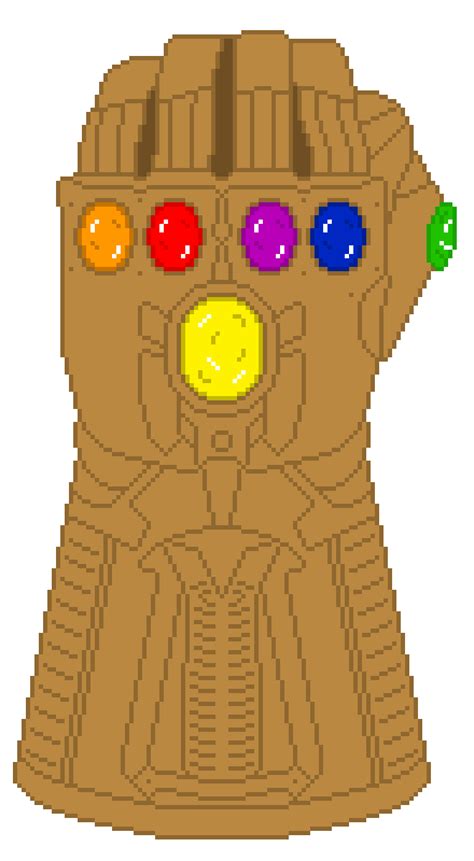 Pixilart Customizable Infinity Gauntlet By Pivot