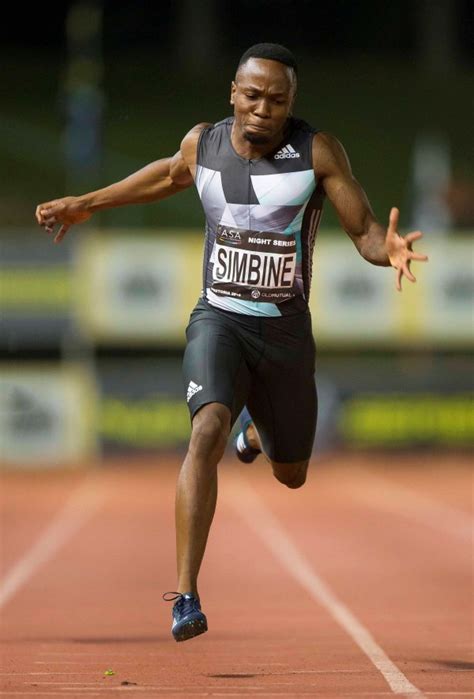 South africa's sprinter akani simbine set a new african record of 9.84 seconds in the men's 100m to . Simbine sprints to new SA 100m record | Rekord Moot