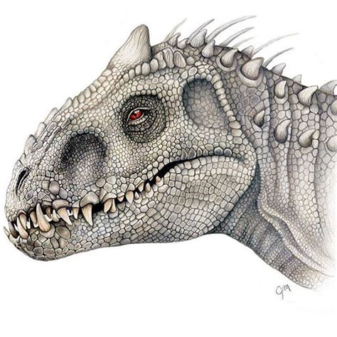 Indominus Rex Drawing By Juliannamaston Jurassicworld Indominusrex