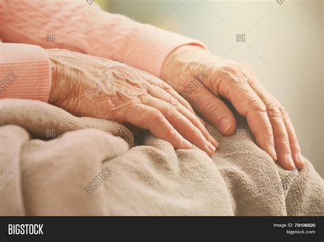Elderly Womans Hands Image And Photo Free Trial Bigstock