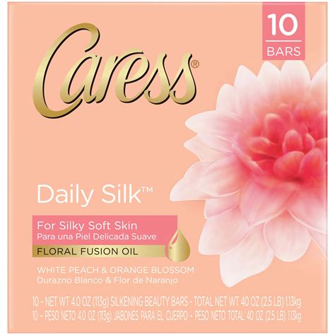 Caress Daily Silk Beauty Bar 10 Pk Shop Cleansers And Soaps At H E B