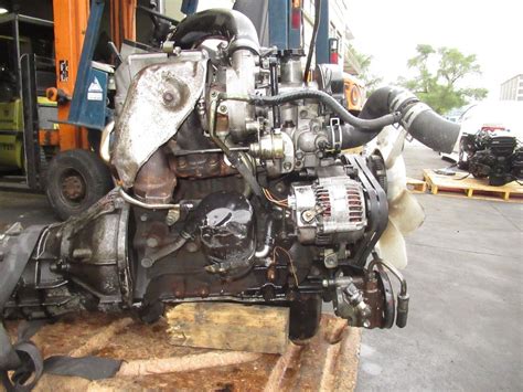 Jdm Toyota 3c Turbo Diesel Engine 4x4 Mt Transmission 3c T 2 Ebay