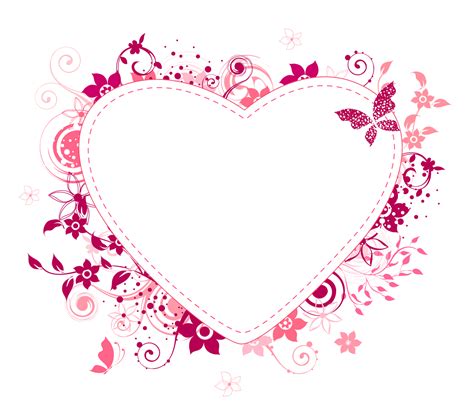 Hearts Frame Png Isolated Photo Png Mart