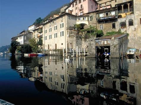 On the opposite side of the lake to gandria village, but still within the gandria quarter, is the swiss customs museum. Gandria - Tessin Tourismus