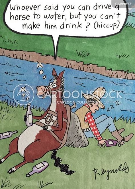 Drunken Horses Cartoons And Comics Funny Pictures From Cartoonstock