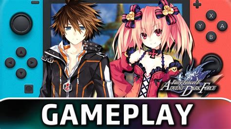 Fairy Fencer F Advent Dark Force First 30 Minutes On Switch Youtube
