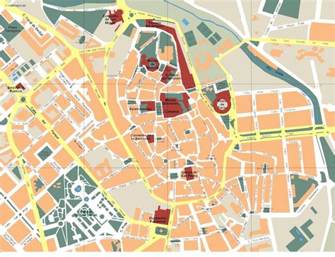 Huesca Vector Map Order And Download Huesca Vector Map