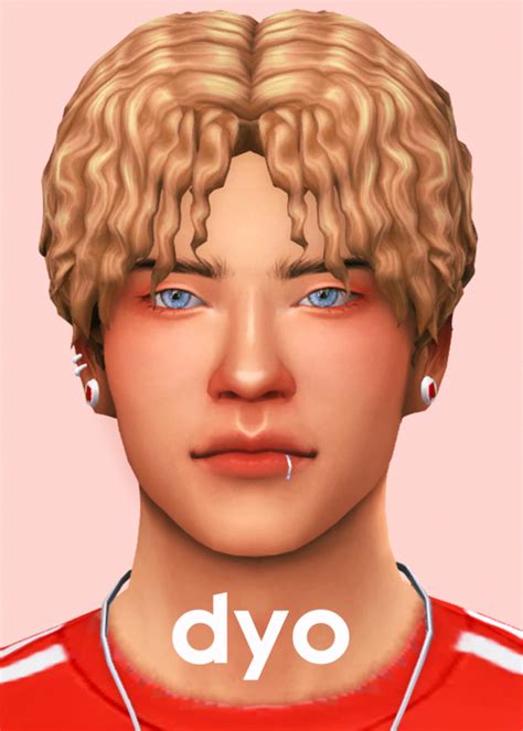 𝐋𝐨𝐯𝐞 𝐲𝐨𝐮𝐫 🍑 — Vevesims Liam And Dyo Hair Full 18 Ea Swatches Sims