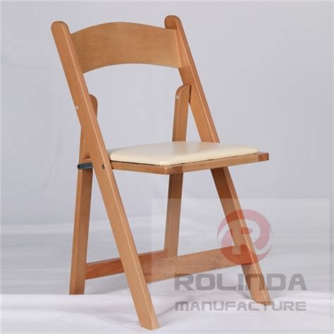 Rolinda Wooden Wimbledon Wedding Folding Hotel Chair