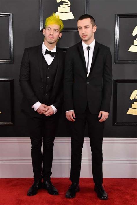 Grammy Awards Josh Dun And Tyler Joseph Of Twenty One Pilots
