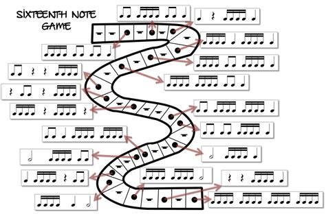 Beths Music Notes Sixteenth Note Game Teaching Music Elementary
