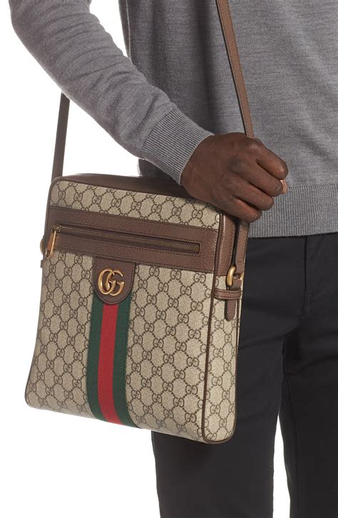 Gucci Medium Ophidia Gg Supreme Messenger Bag For Men Lyst