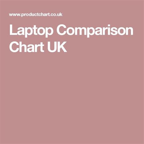 Laptop Comparison Chart Uk Laptop Comparison Laptop Comparison