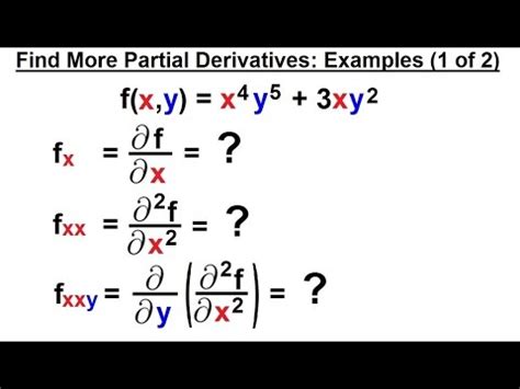 Free online derivative calculator allows you to solve first order and higher order derivatives, providing more than just an online derivative solver. Calculus 3: Partial Derivative (13 of 30) Find More ...