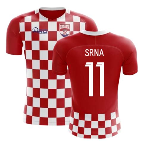 The list features all 32 of the teams in this year's tournament, as well as expert. 2018-2019 Croatia Flag Concept Football Shirt (Srna 11) - Kids