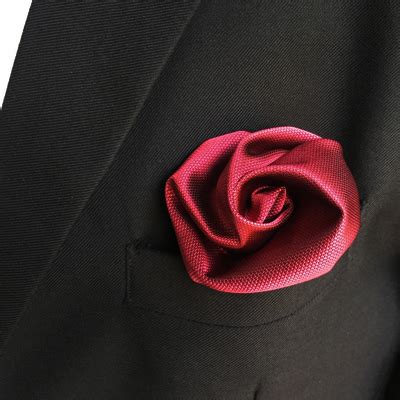 It's patterned with a navy and red floral print, which coordinates with the moss tie if you feel like matching up. HOW TO FOLD A POCKET SQUARE -- THE ROSE | High Quality Mens Accessories- S&W