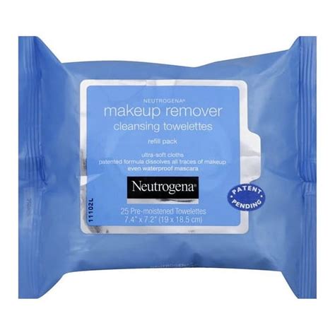 Neutrogena Makeup Remover Cleansing Towelettes Refill Pack 25 Ea 3