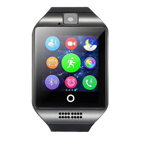 Smart Watch With Camera Q18 Bluetooth Smartwatch Sim Tf Card Slot