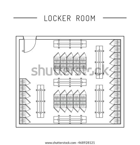 Locker Room Layout Dimensions