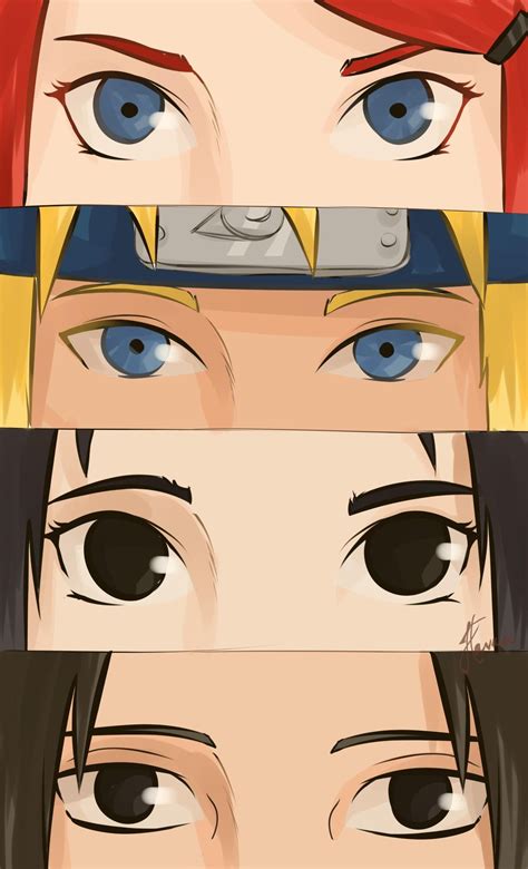 Naruto Eyes 9 Arte De Naruto Naruto Anime Ojos De Naruto