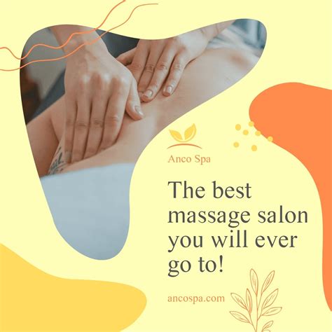 Free Animated Massage Salon Advertisement Post Instagram Facebook