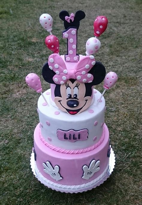 Minnie Mouse Birthday Cake Decorated Cake By Andycake Cakesdecor